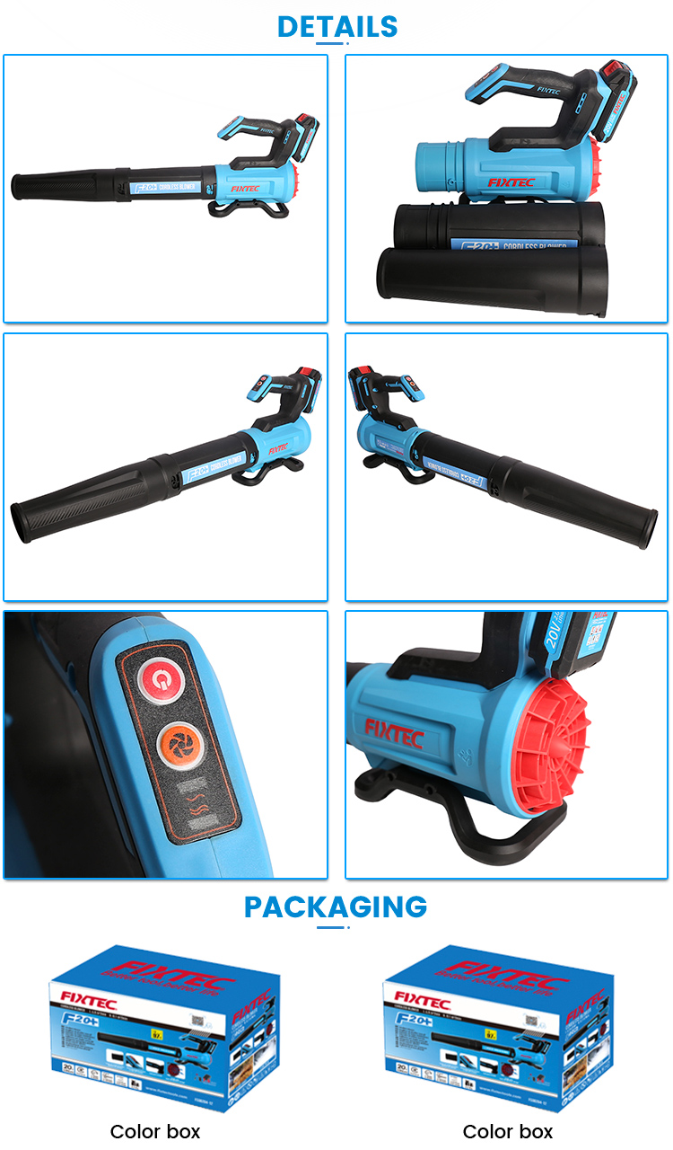 rechargeable leaf blower