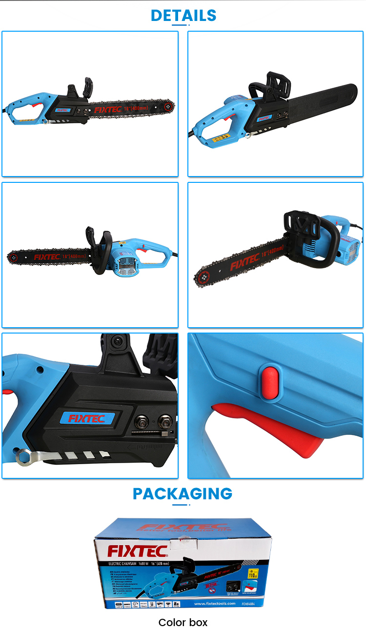 powerful electric chainsaw