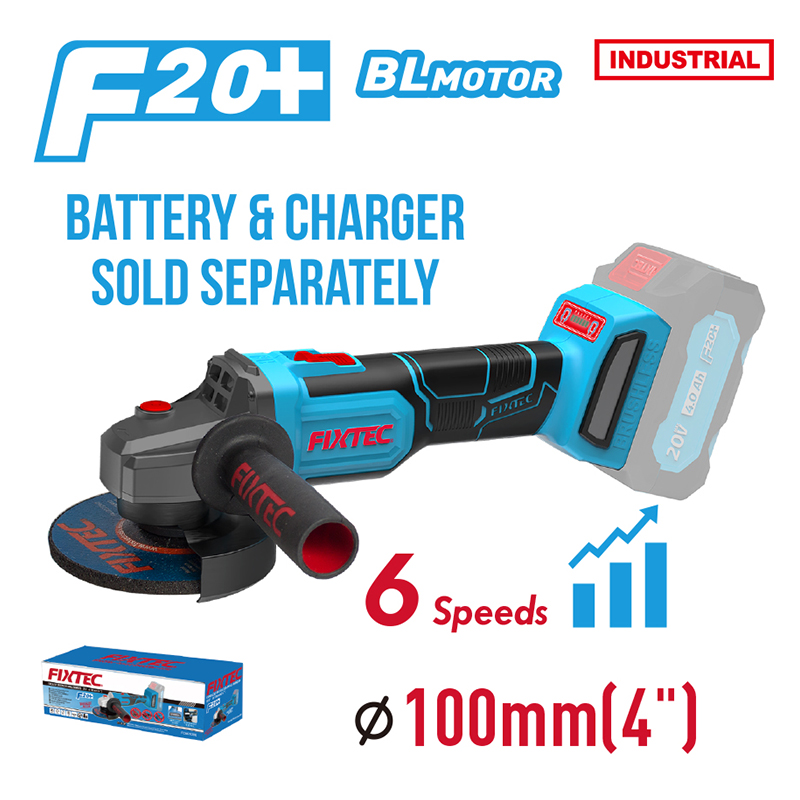 cordless angle grinder