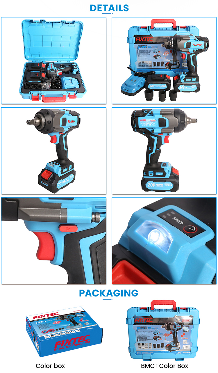 20V Li-ion Brushless Impact Wrench
