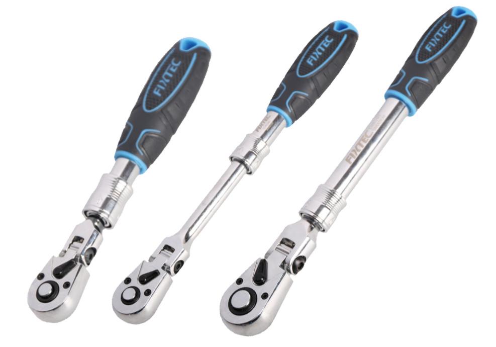 flex head extendable ratchet wrench