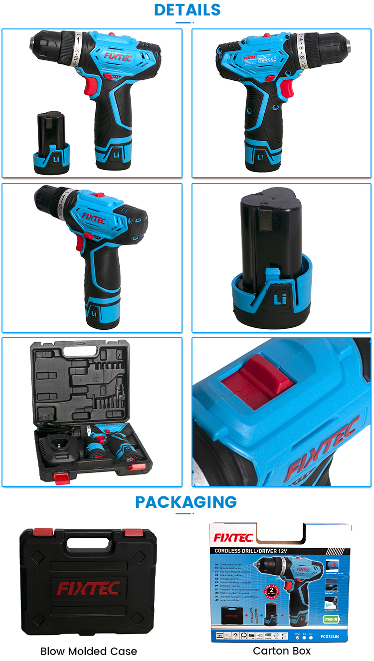 rechargeable cordless drill