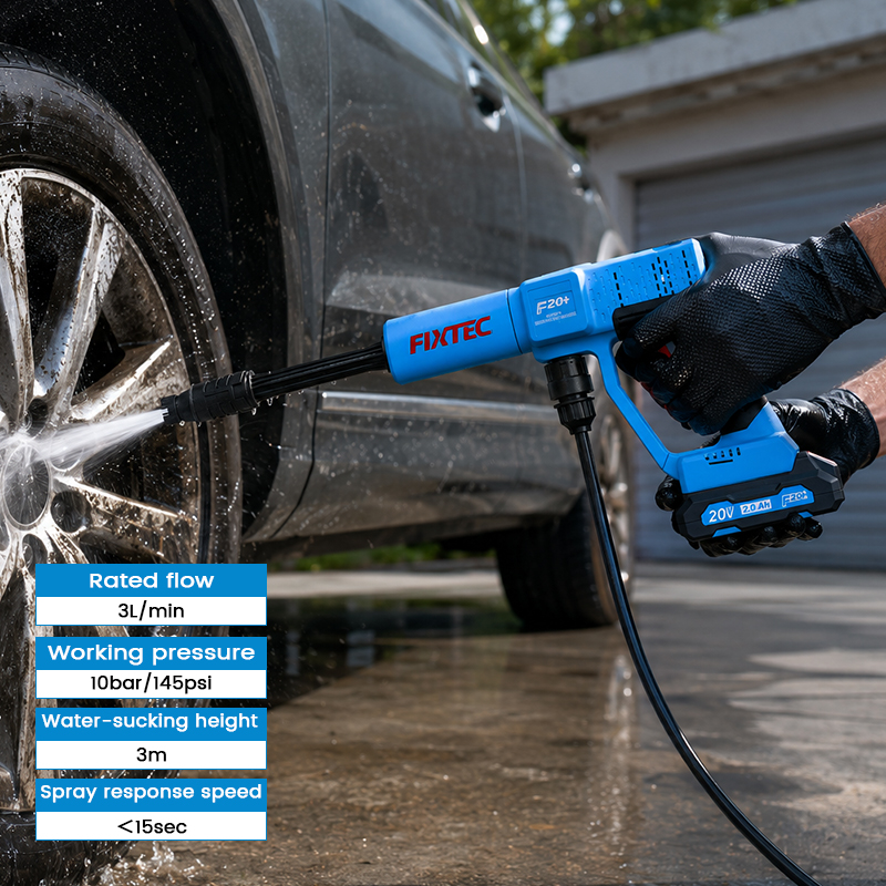 battery high pressure washer