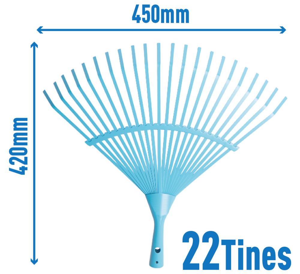 carbon steel leaf rake