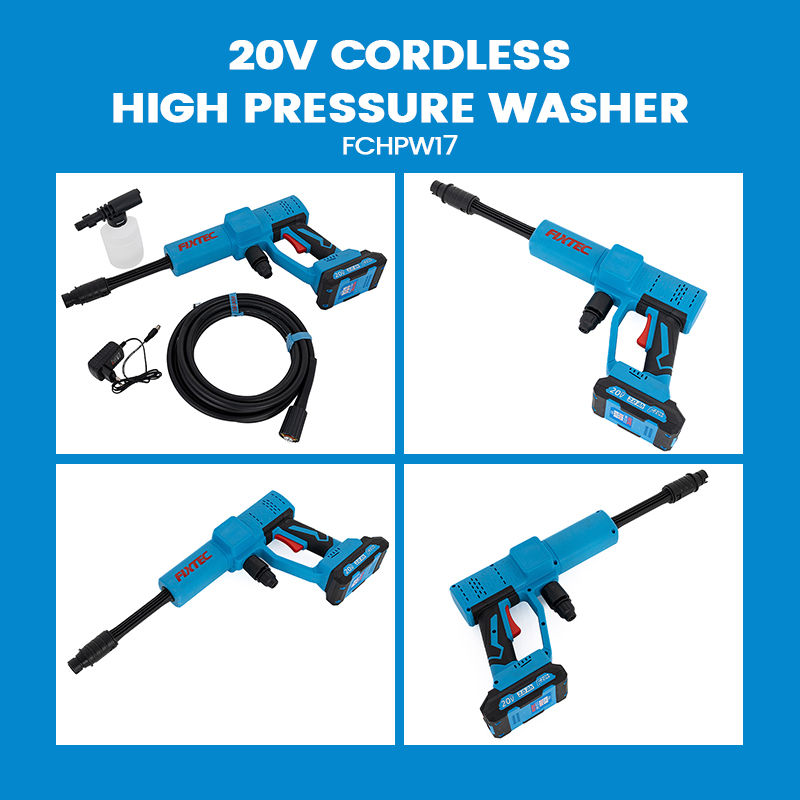 cordless high pressure car washer