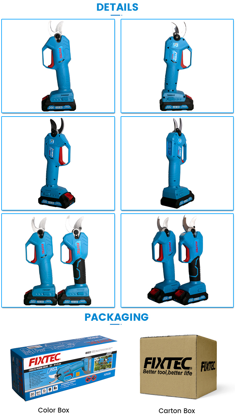 rechargeable pruning shears