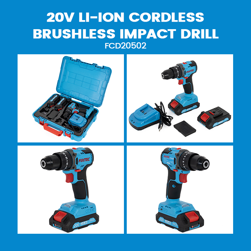 battery drill cordless impact