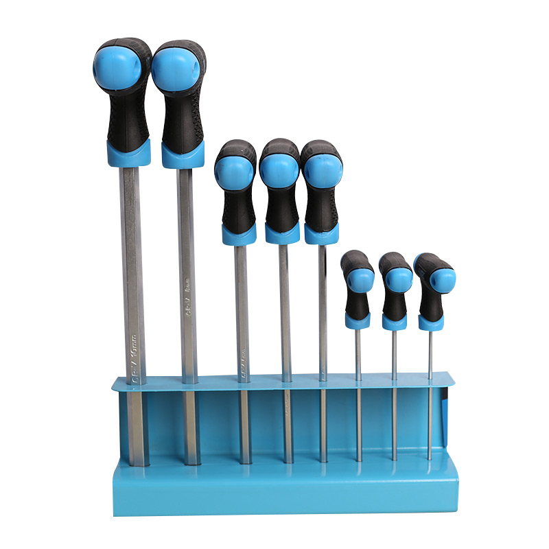 8pcs T-handle Hex Wrench Set