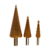 3pcs Step Drill Bits Set 