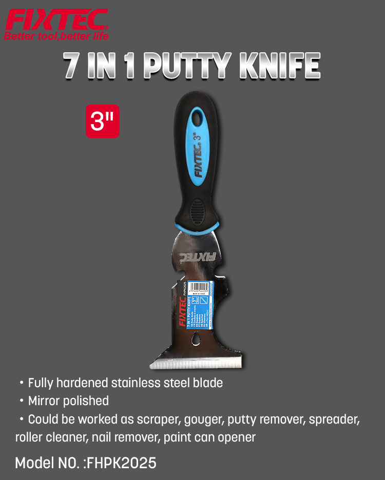 curved putty knife