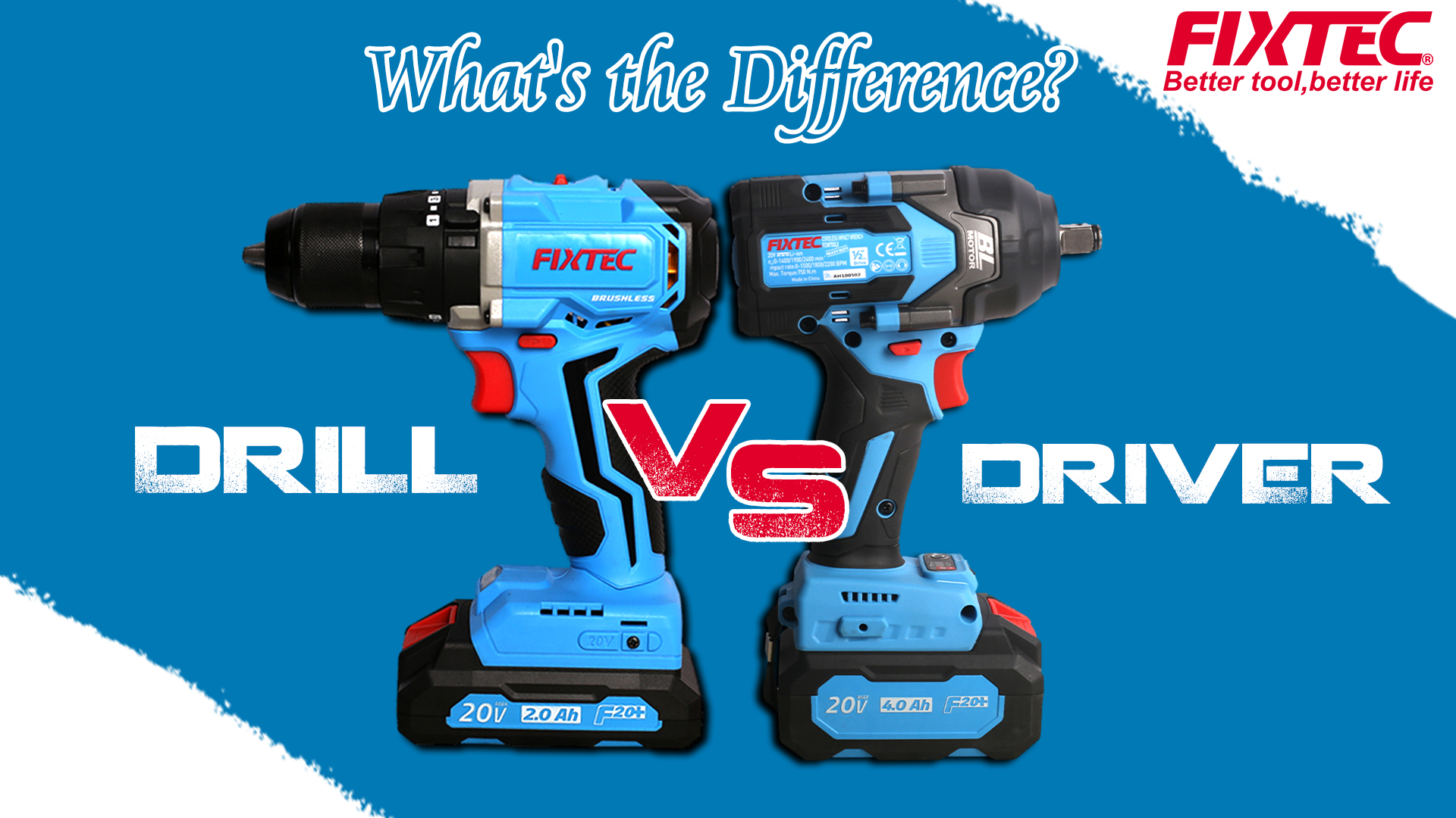 Electric Drill and Impact Driver: Do you know the difference?