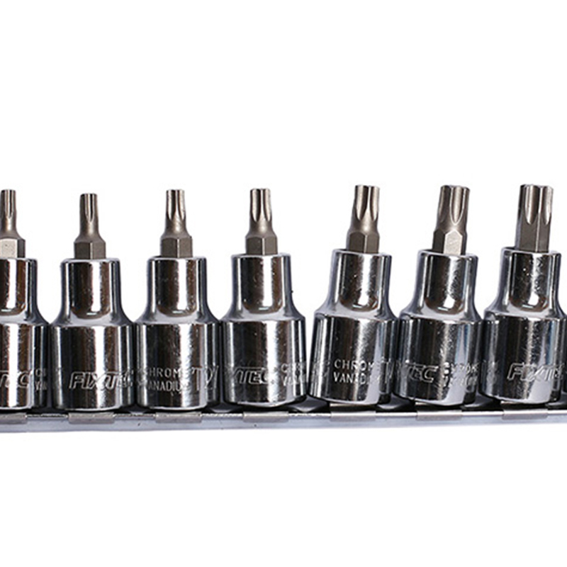 9PCS 1/2" Dr.Torx Bit Socket Set