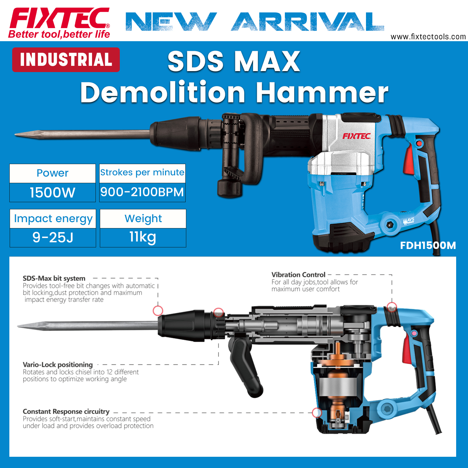 sds max demolition hammer 