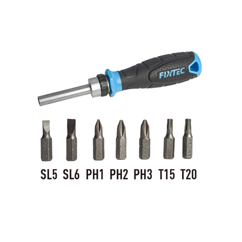 8Pcs Ratchet Screwdriver Set