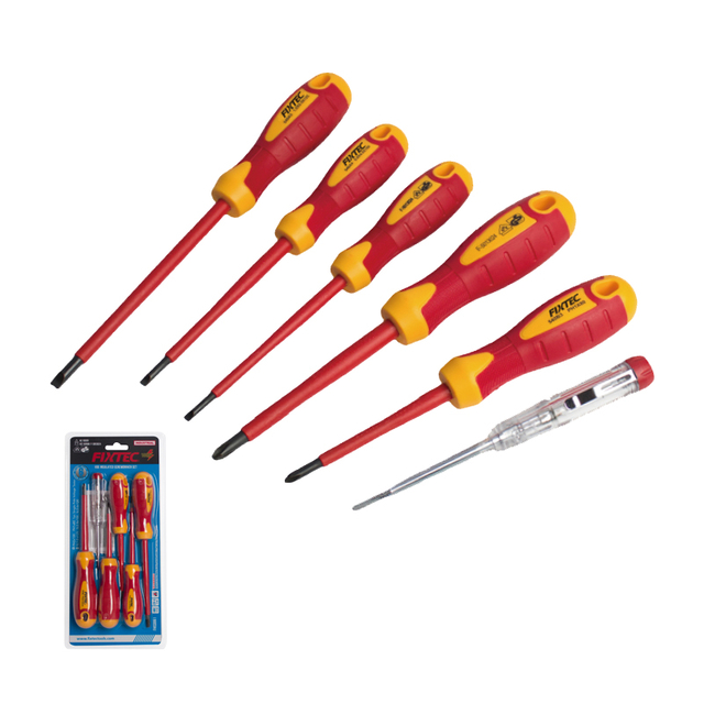6pcs VDE Insulated Screwdriver Set