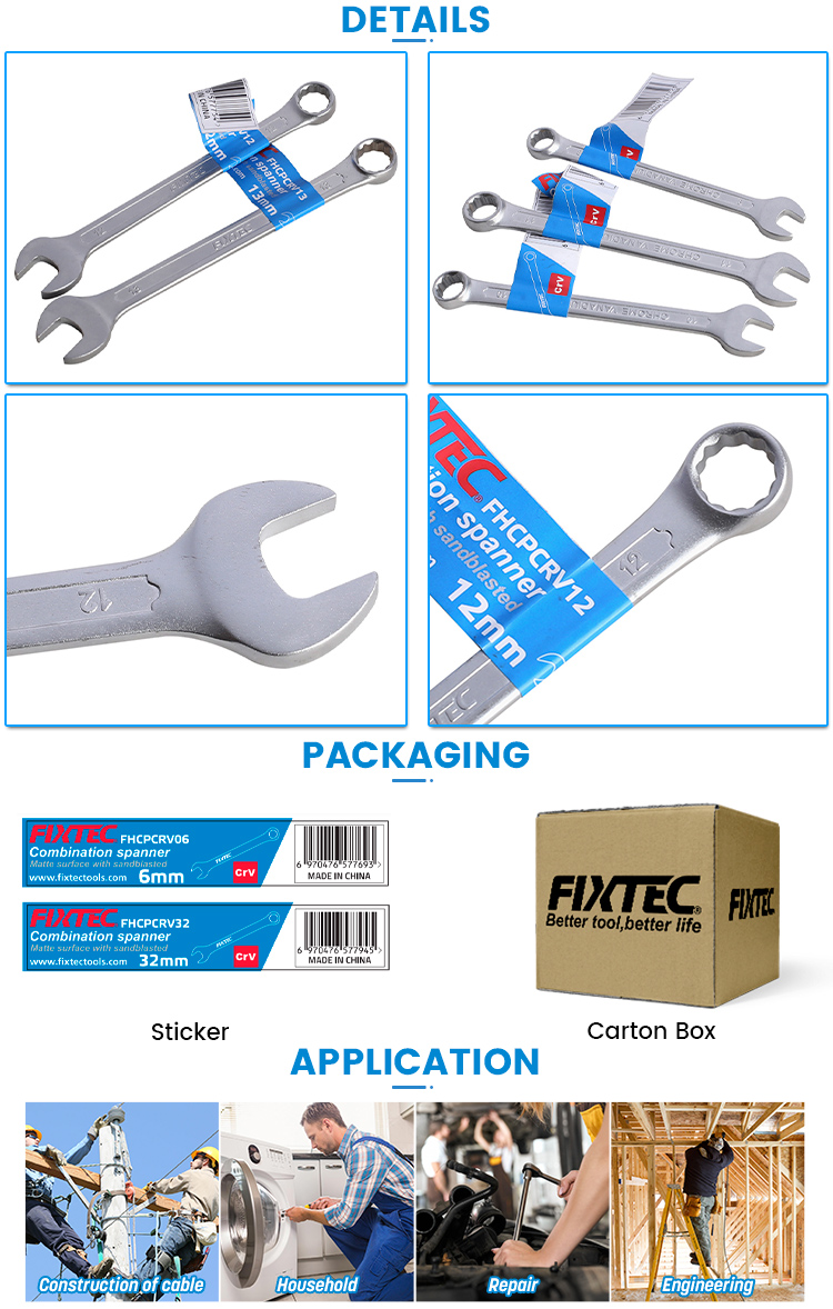 Combination Spanner from China manufacturer - EBIC Tools