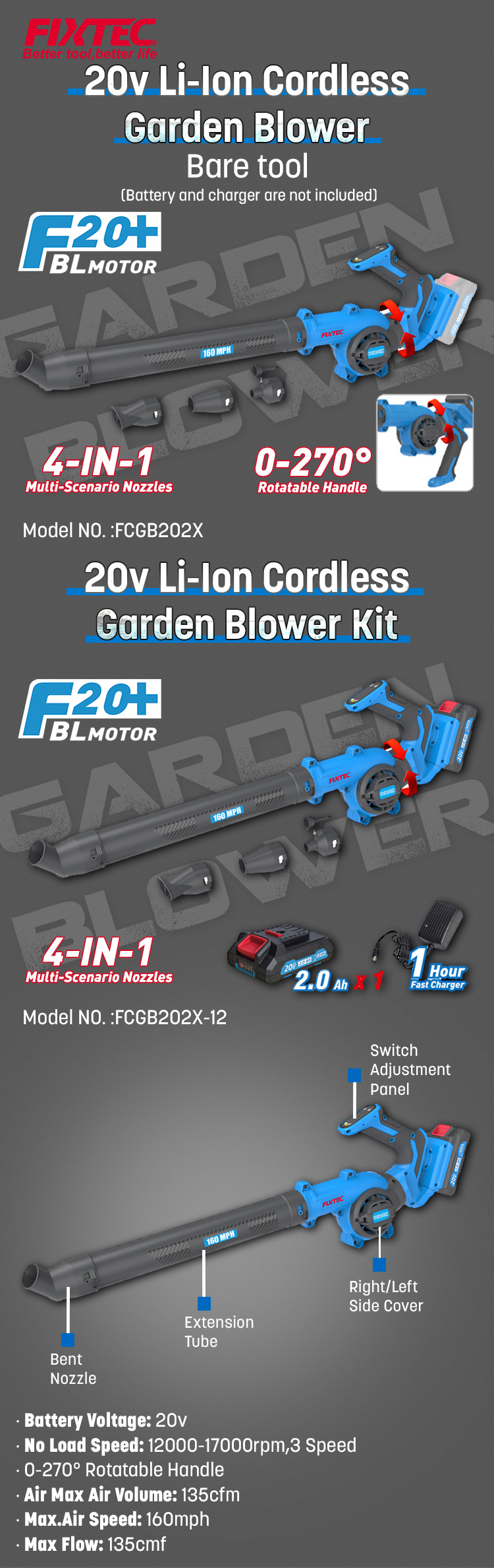 battery blower