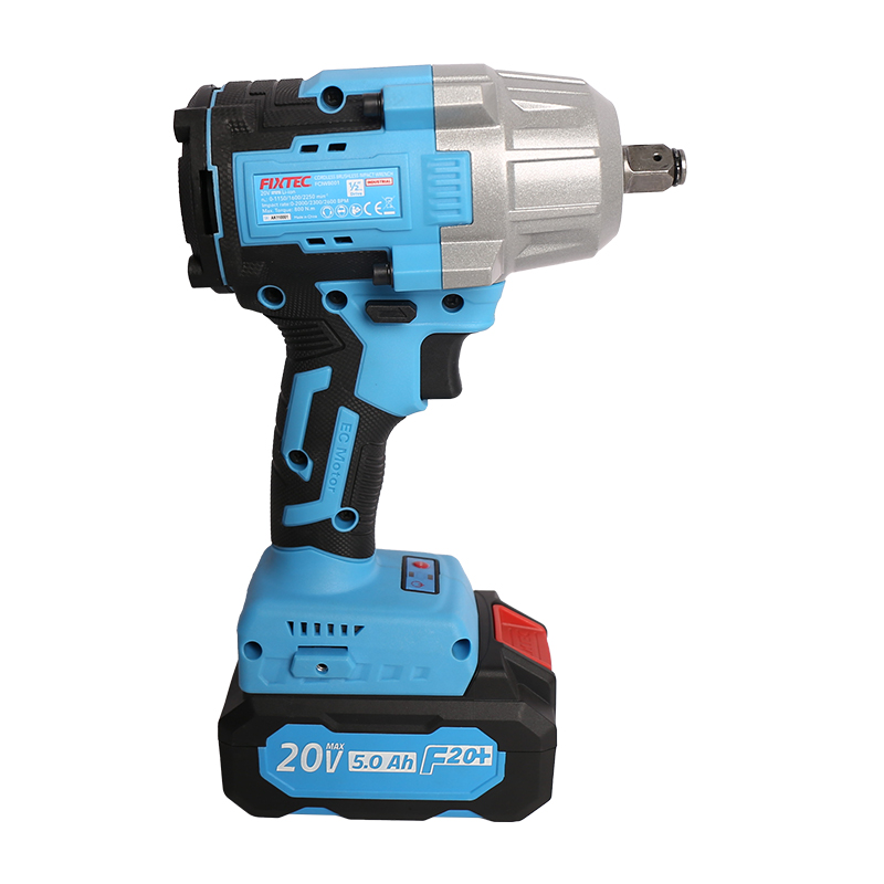 800N.m 20V Cordless Brushless Impact Wrench 1/2