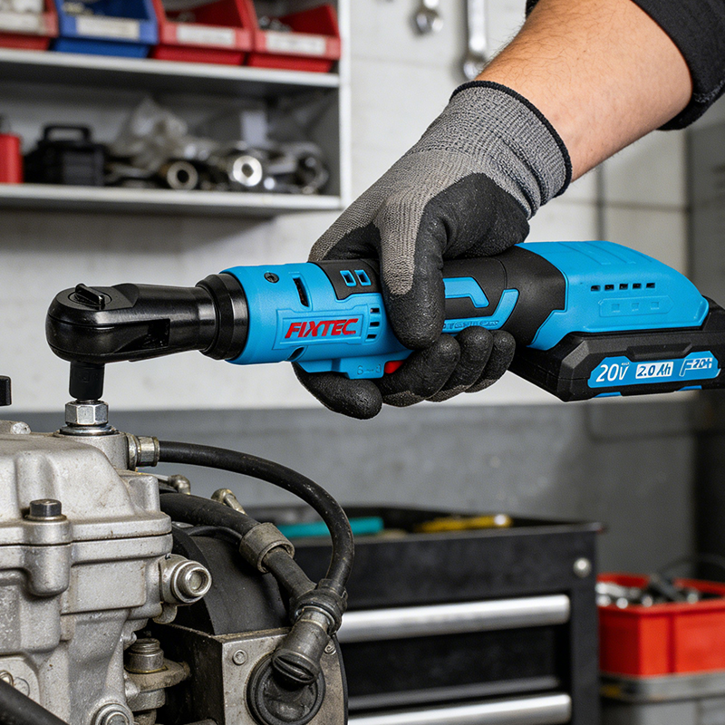 20VLi-ion Brushless Ratchet Wrench 