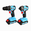 20V Li-ion Cordless Brushless Impact Drill +Brushless Impact Driver Kit 