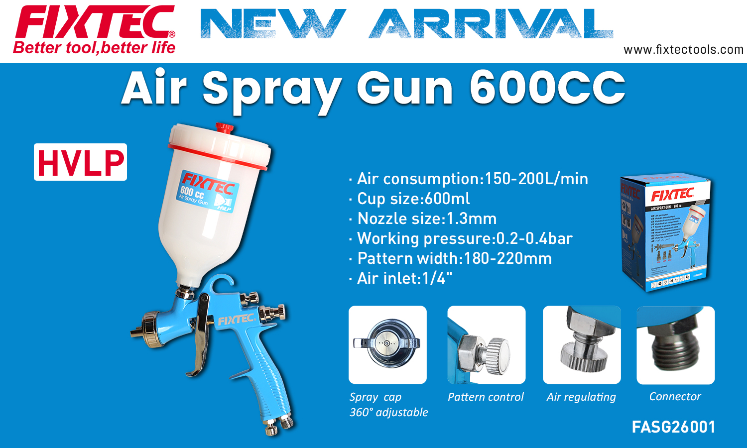 600cc Air Spray Gun