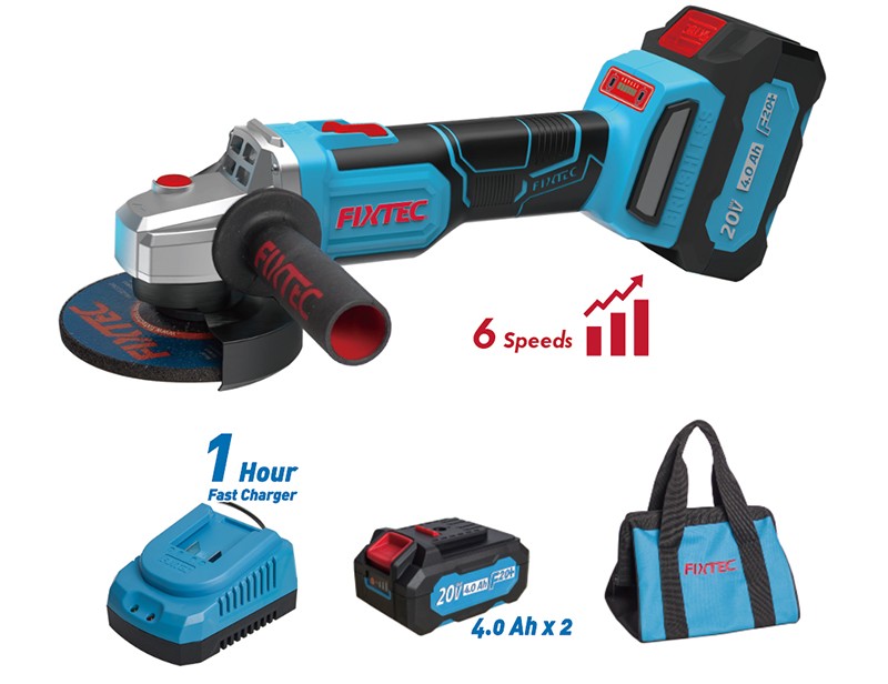 Cordless angle grinder kit sale