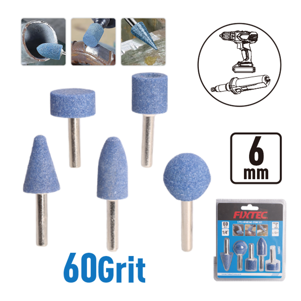 5 Pcs Grinding Stone Set