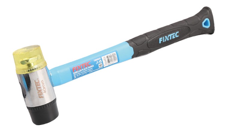 plastic and rubber hammer