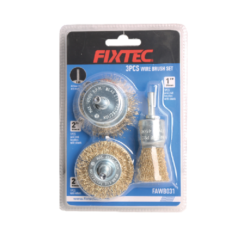 3pcs Wire Brush Set 