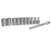 12PCS Ratchet Handle with Sockets Set