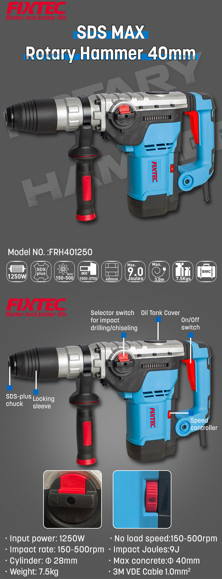 sds rotary hammer