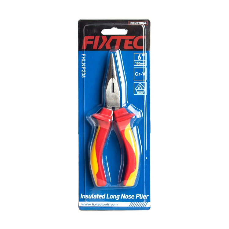 6" Insulated Long Nose Pliers