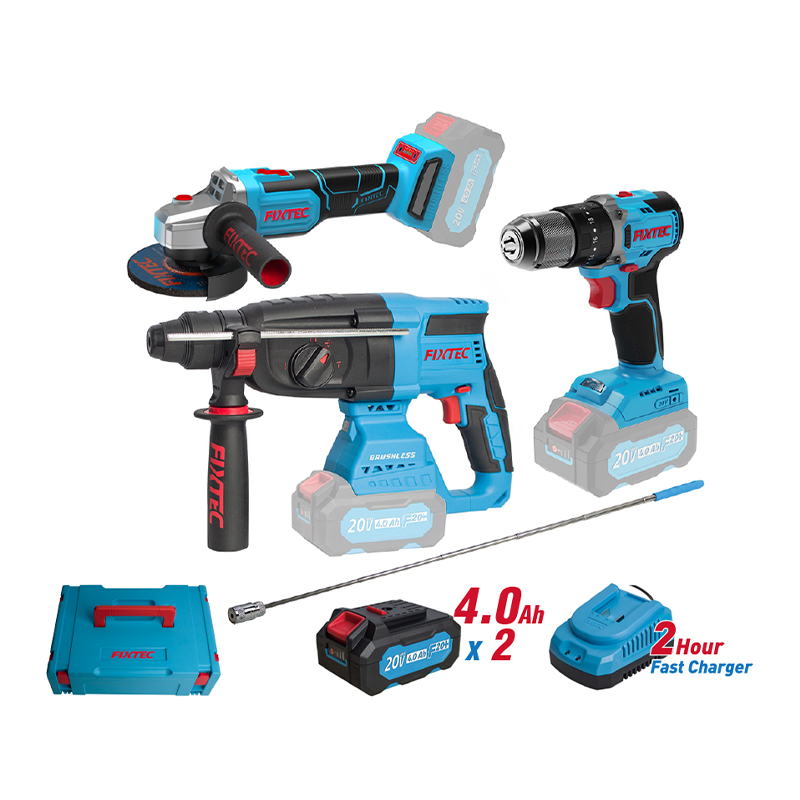 20V Cordless Brushless Tool Set