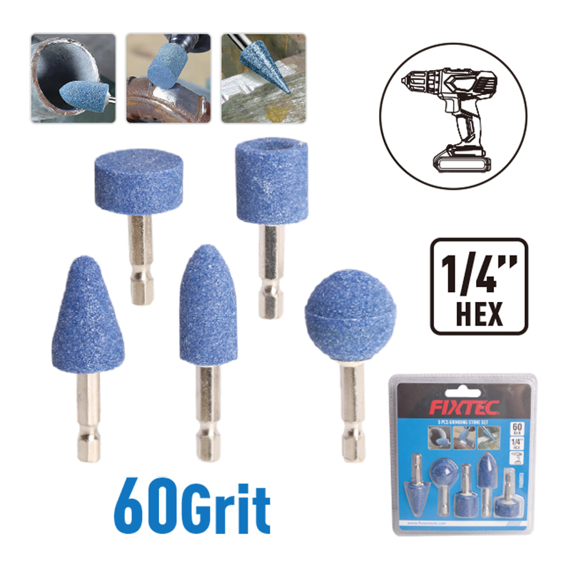 5 Pcs Grinding Stone Set