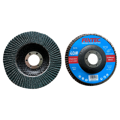 115X22.23mm Flap Disc Zirconia Oxide