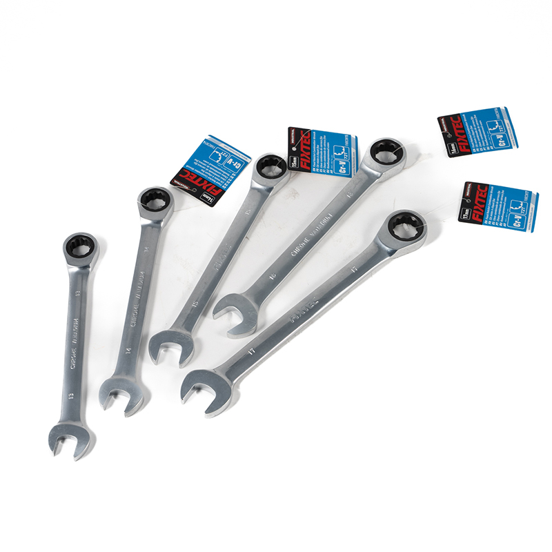 Fixed Head Ratchet Combination Spanner