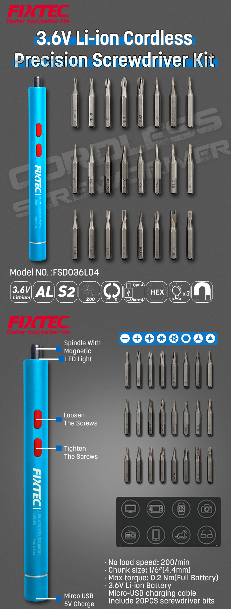 electrical screwdriver kit