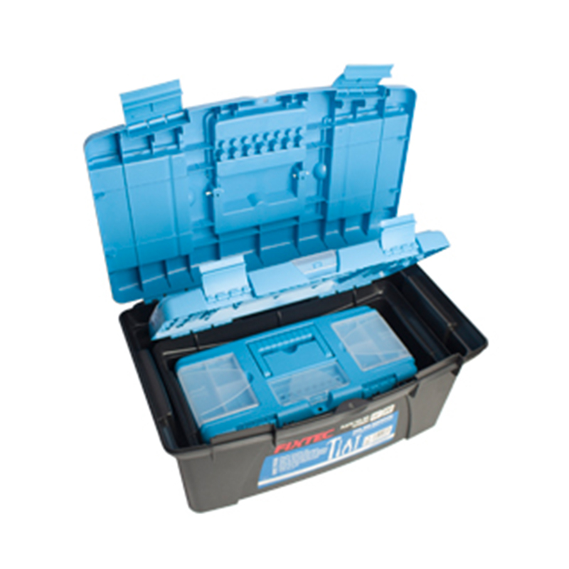  3 Plastic Tool Boxes Set