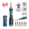 8Pcs Ratchet Screwdriver Set