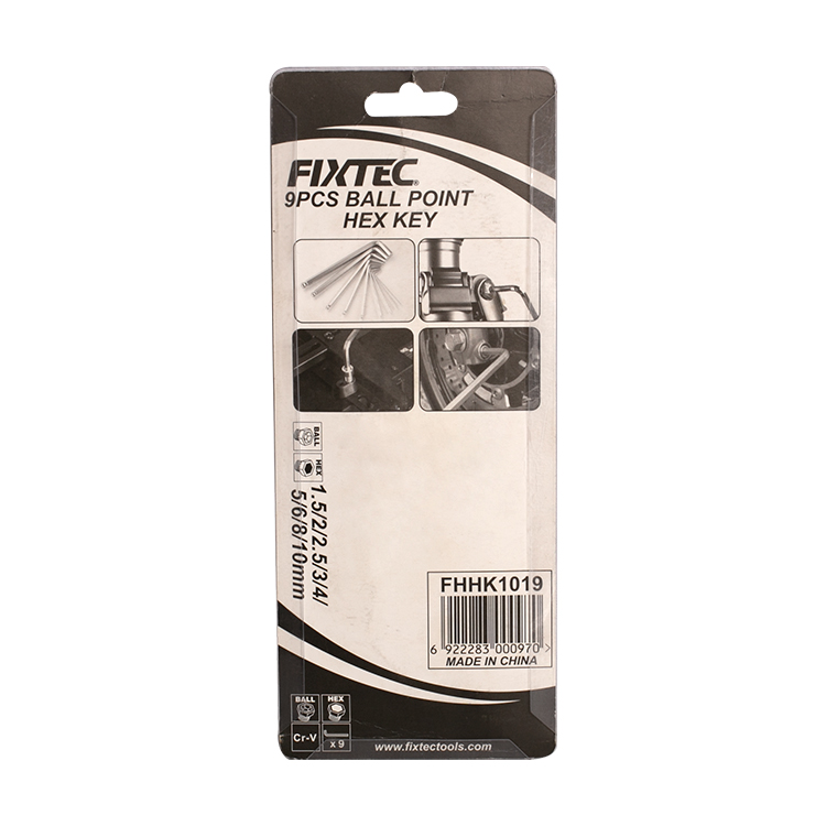 9PCS Ball Point Hex Key