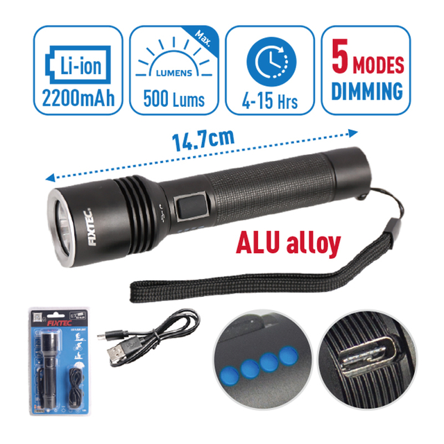 3.7V LED Flash Light