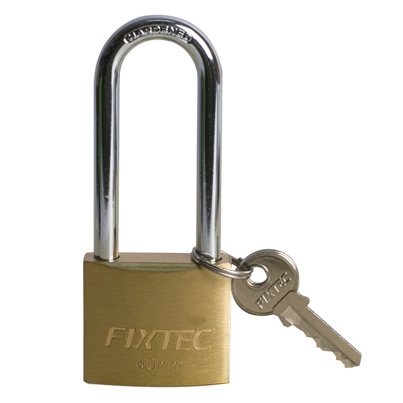 Brass Long Shackle Padlock 