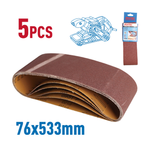Belt Sander Sanding Sheet Set
