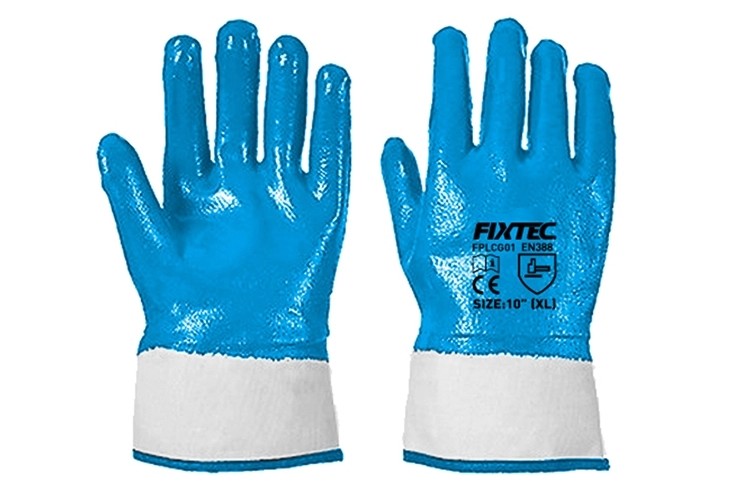 latex coated gloves