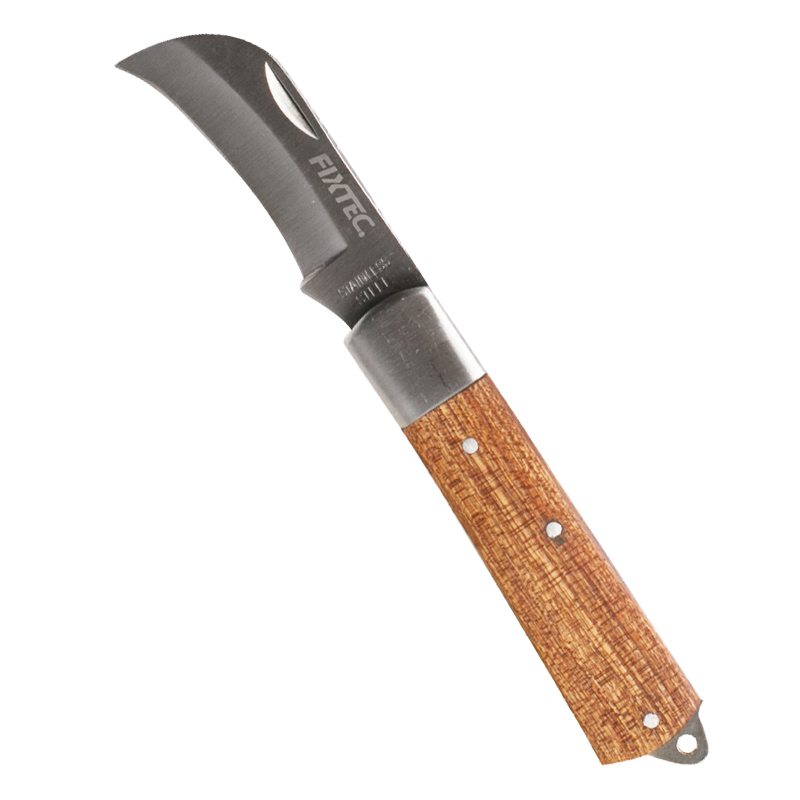 FIXTEC Electrician s Knife With Bend Head FIXTEC Electrician s Knife With Bend Head