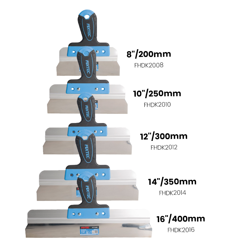 stainless steel taping knife