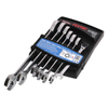 7PCS Fixed Head Combination Ratchet Spanner Set