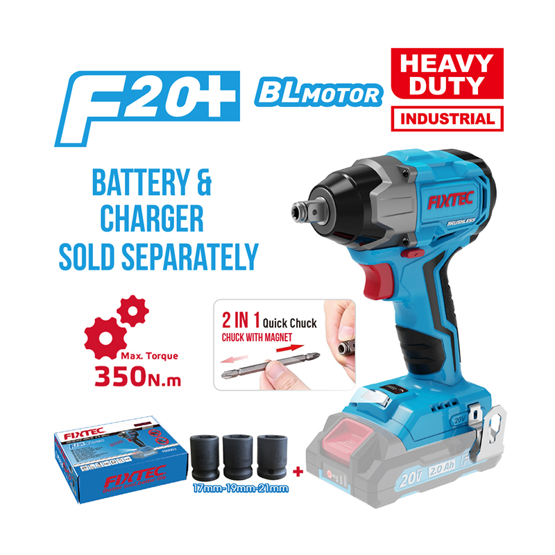 20V Li-ion Brushless Impact Wrench