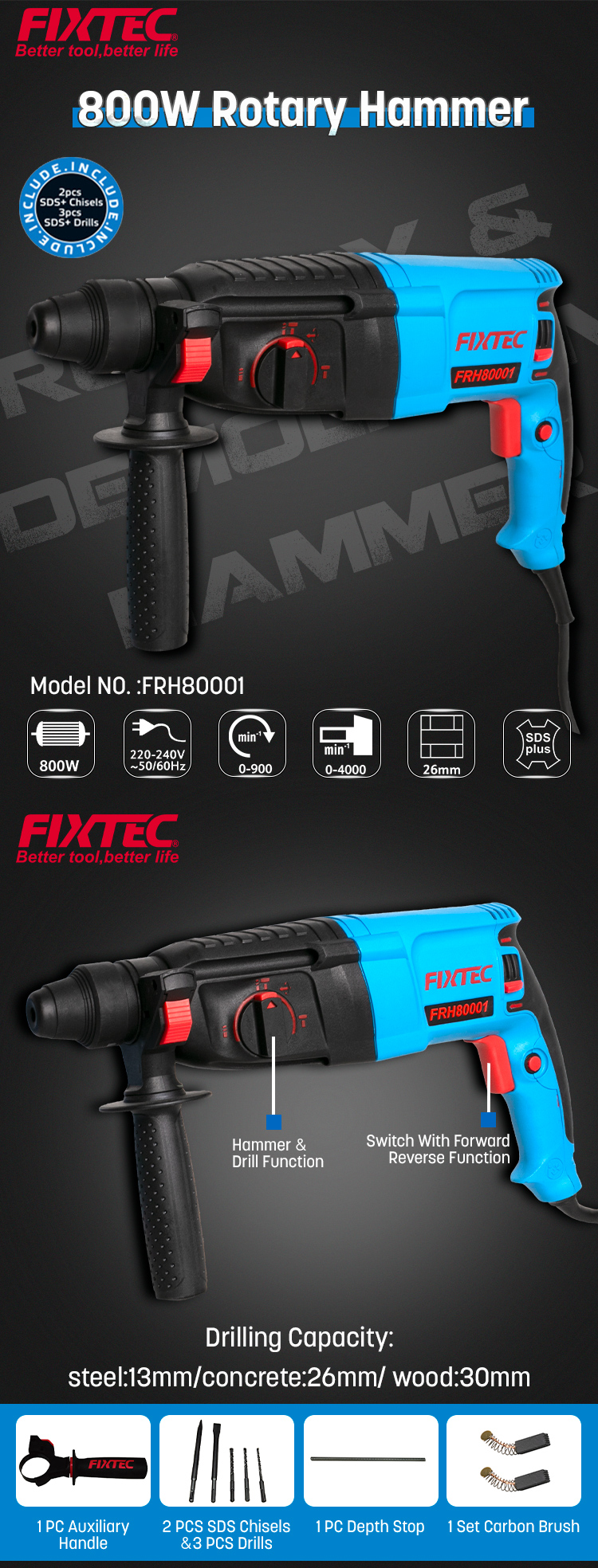 sds rotary hammer drill