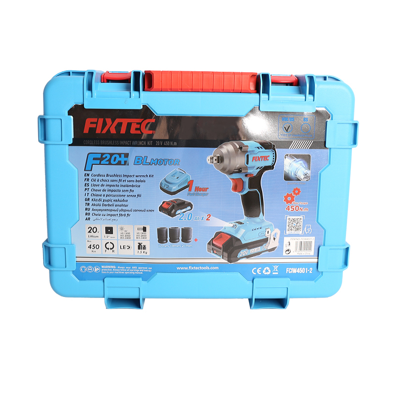 20V Li-ion Brushless Impact Wrench Kit 